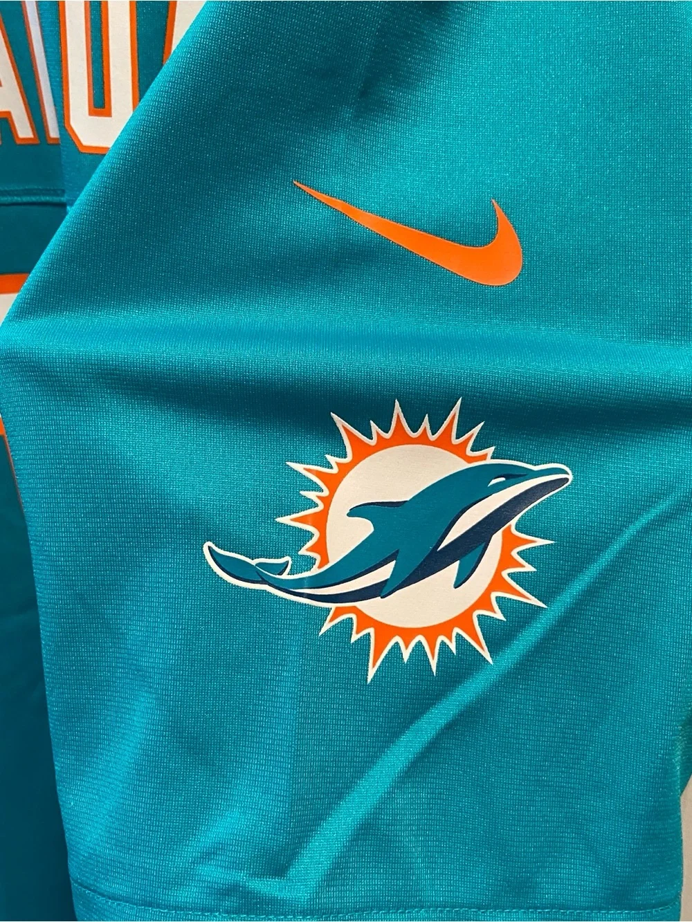 $130 NWT Nike Miami Dolphins - Tua Tagovailoa - Player Game Jersey  - Men’s L